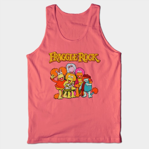 Vintage Fraggle Rock Tank Top by OniSide